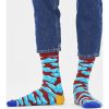 3 PARES DE CALCETINES UFO-UNDER THE CLOUDS-WAVE ROJO - Image 7