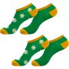 35-38 SET DE 8 PARES DE CALCETINES TOBILLEROS CON 4 MODELOS DISTINTOS - Image 2