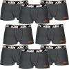 SET DE 8 CALZONCILLOS BÓXER KTM GRIS OSUCURO