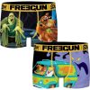 SET DE 2 CALZONCILLOS BÓXER SCOOBY DOO PARA HOMBRE MICROFIBRA