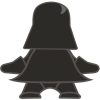 PELUCHE PARA PERRO STAR WARS DARTH VADER BLACK - Image 3