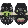 JERSEY PARA PERRO TRICOT THE MANDALORIAN BLACK