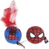 JUGUETE PARA GATO 2 PIEZAS SPIDERMAN RED