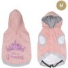 SUDADERA PARA PERRO M PRINCESS PINK