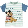 CAMISETA CORTA SINGLE JERSEY MICKEY MULTICOLOR