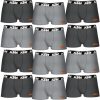 SET DE 12 CALZONCILLOS BÓXER KTM GRIS CLARO Y GRIS OSCURO