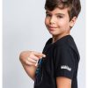 CAMISETA CORTA SINGLE JERSEY PUNTO THE MANDALORIAN BLACK - Image 6