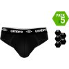 SET DE 5 SLIPS HOMBRE NEGRO 100% ALGODÓN - Image 2