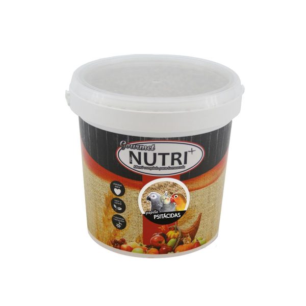 NUTRI+ AVES GOURMET PAPILLA PSITACIDAS (CUBO 3.500 GR APROX)