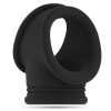 ANEL PARA O PÉNIS COM ALÇA PARA TESTÍCULOS SONO Nº48 PRETO - Image 2