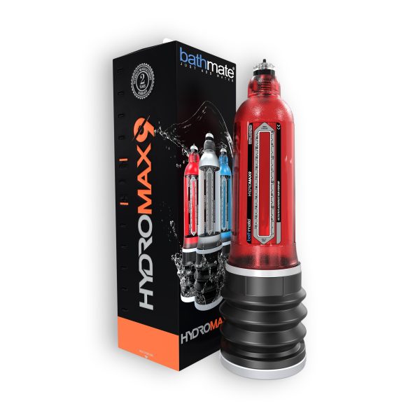 BOMBA PARA O PÉNIS BATHMATE HYDROMAX 9 VERMELHA - Image 3