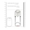 EXTENSOR DE PÉNIS POR TRAÇÃO PENIS EXTENDER PUMPED BRANCO - Image 3