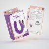 DEEP DIVER DILDO DUPLO COM LUBRIFICANTE ANAL 50ML CRUSHIOUS ROXO - Image 7