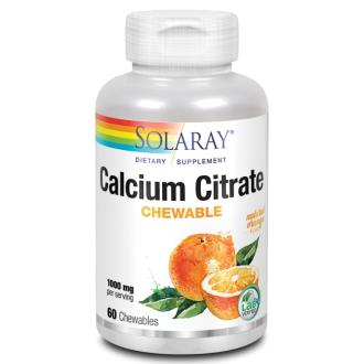 CALCIO CITRATO 1000mg. sabor laranja 60comp.mast.