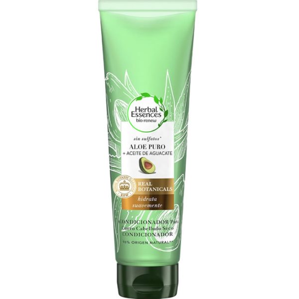 Herbal Essences Acondicionador Aloe Puro y Aceite De Aguacate 275ml