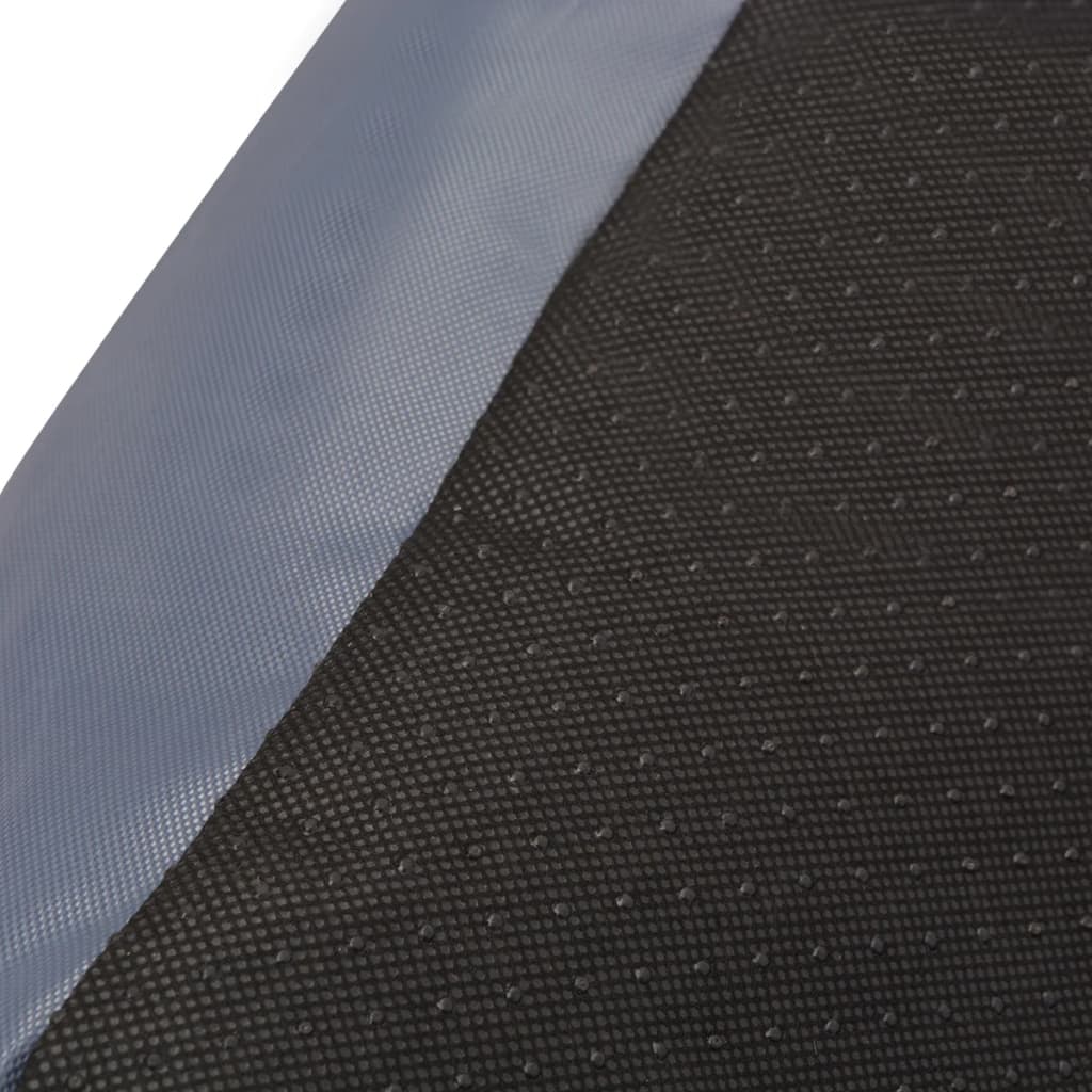 Cama para cães com almofada acolchoada tamanho XL cinzento - Image 5