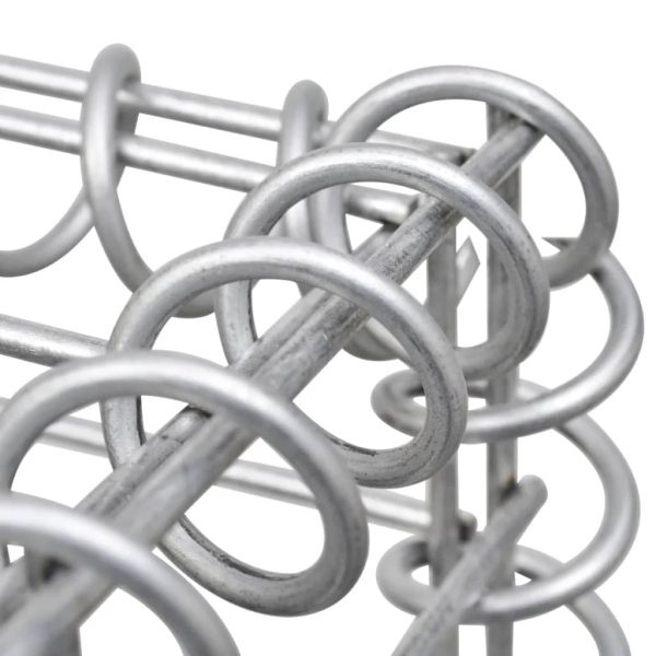 Canteiro elevado/cesto gabião 540x50x50 cm aço galvanizado - Image 7