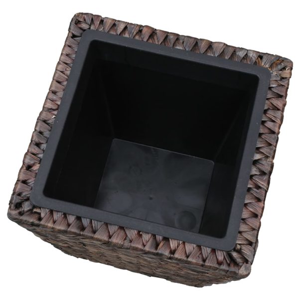 Floreiras elevadas para jardim 3 pcs jacinto de água castanho - Image 6