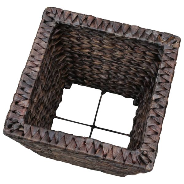 Floreiras elevadas para jardim 3 pcs jacinto de água castanho - Image 7