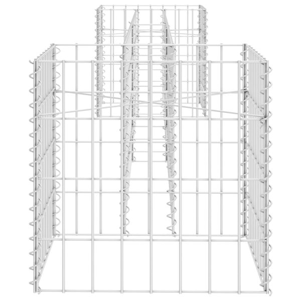 Gabião em forma de H fio de aço 260x40x40 cm - Image 4
