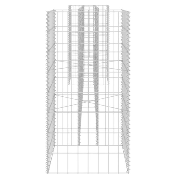 Gabião em forma de H fio de aço 260x40x80 cm - Image 4