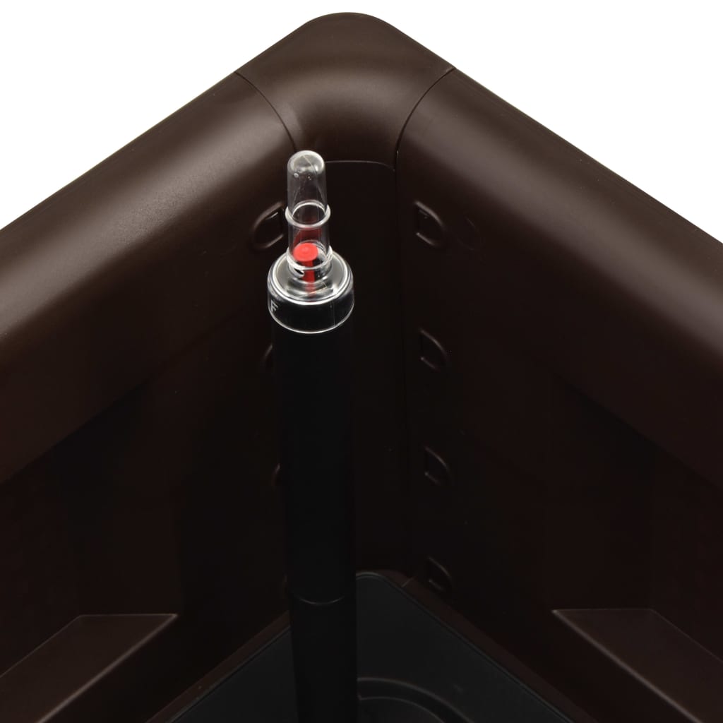 Vaso/floreira c/ sistema rega automática 100x43x33cm cor moca - Image 5