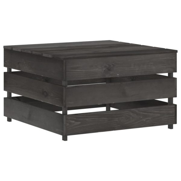 Mesas de paletes para jardim 2 pcs pinho impregnado - Image 2