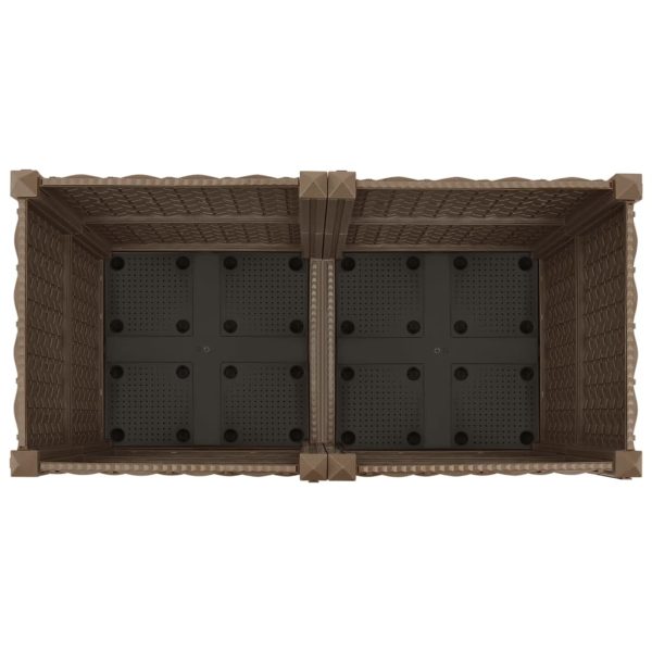 Canteiro elevado 80x40x38 cm polipropileno - Image 6