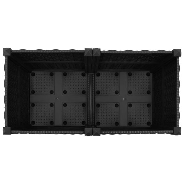 Canteiro elevado 80x40x38 cm polipropileno - Image 6
