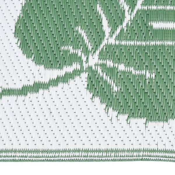 Tapete de exterior 190x290 cm PP verde - Image 3