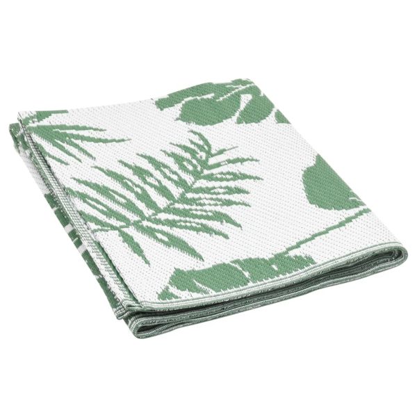Tapete de exterior 190x290 cm PP verde - Image 5