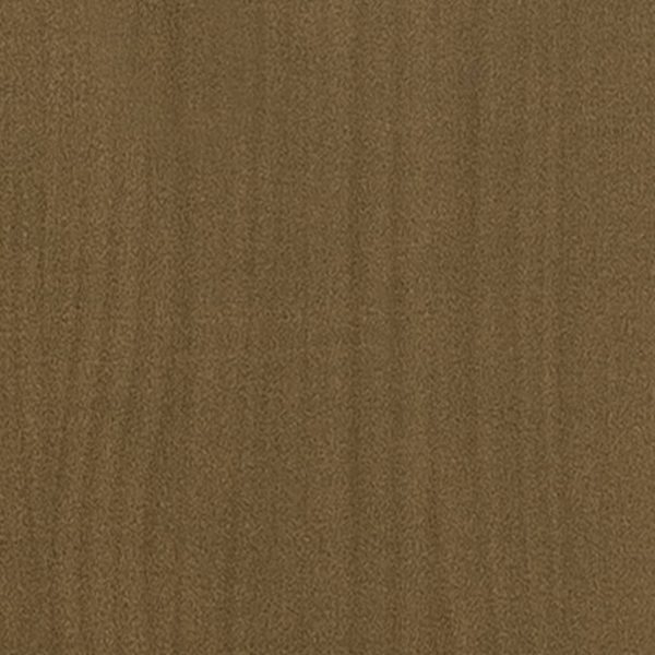 Vaso/floreira jardim 2 pcs 70x70x70cm pinho maciço castanho mel - Image 7