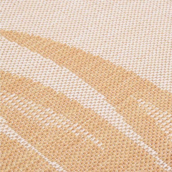 Tapete de tecido plano para exterior 160x230 cm padrão folhas - Image 5