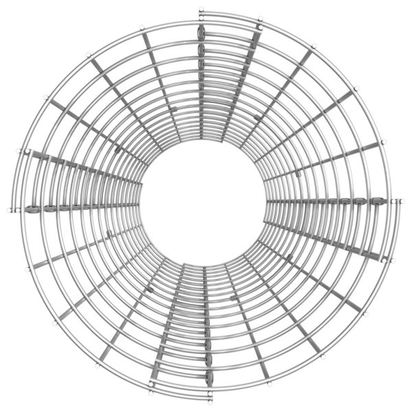 Canteiro elevado/cesto gabião circular 3pcs Ø30x150cm aço galv. - Image 5