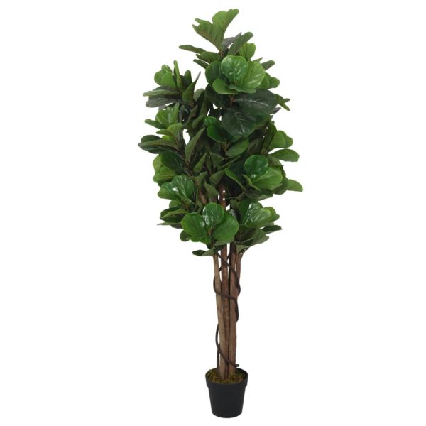 Figueira-lira artificial 180 folhas 150 cm verde - Image 2