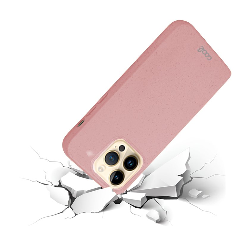 Carcasa COOL para iPhone 14 Pro Max Eco Biodegradable Rosa - Image 6