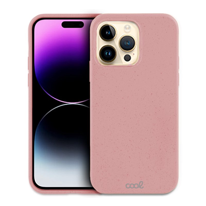 Carcasa COOL para iPhone 14 Pro Max Eco Biodegradable Rosa - Image 7