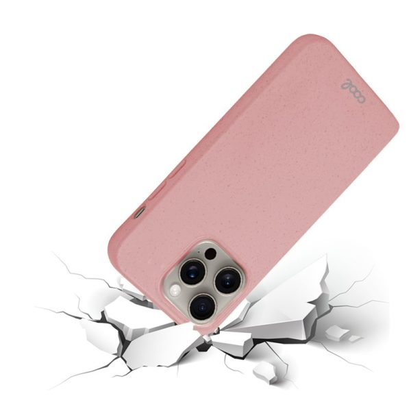 Carcasa COOL para iPhone 15 Pro Max Eco Biodegradable Rosa - Image 4