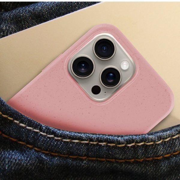 Carcasa COOL para iPhone 15 Pro Max Eco Biodegradable Rosa - Image 7
