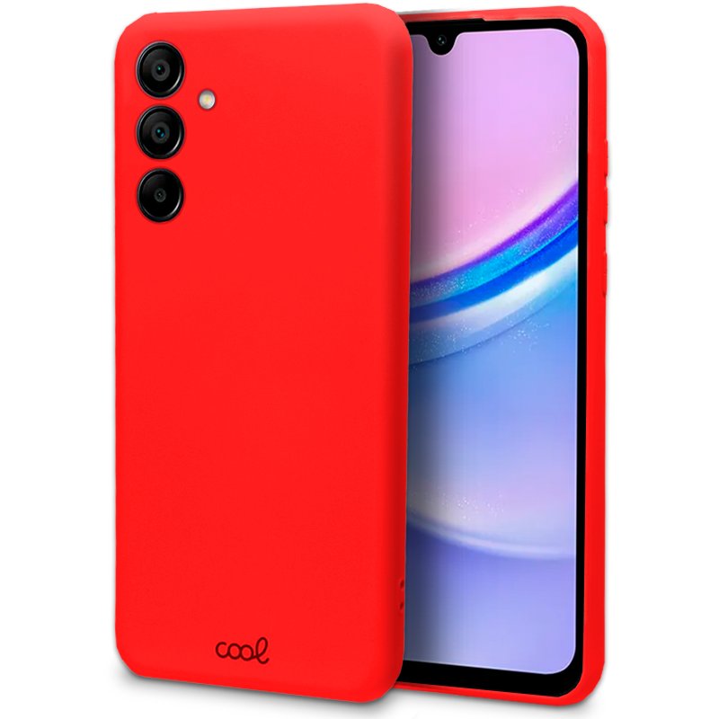 Carcasa COOL para Samsung A155 Galaxy A15 / A15 5G Cover Rojo