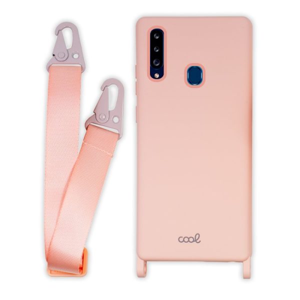Carcasa COOL para Samsung A207 Galaxy A20s Cinta Rosa - Image 4