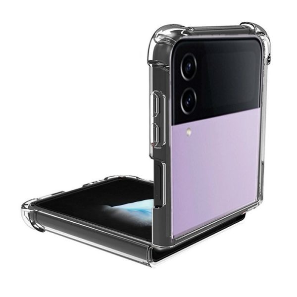 Carcasa COOL para Samsung F721 Galaxy Z Flip 4 AntiShock Transparente - Image 2