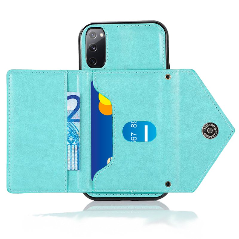 Carcasa COOL para Samsung G780 Galaxy S20 FE Colgante Wallet Mint - Image 3