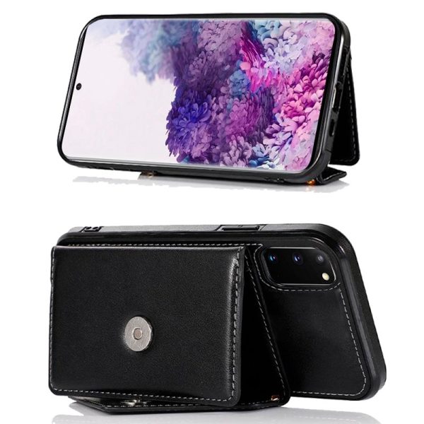 Carcasa COOL para Samsung G980 Galaxy S20 Colgante Wallet Negro - Image 5