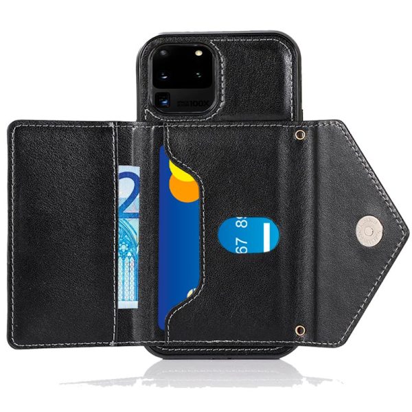 Carcasa COOL para Samsung G988 Galaxy S20 Ultra 5G Colgante Wallet Negro - Image 5