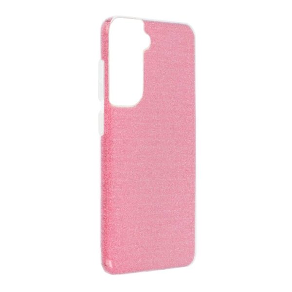 Carcasa COOL para Samsung G990B Galaxy S21 FE Glitter Rosa - Image 3