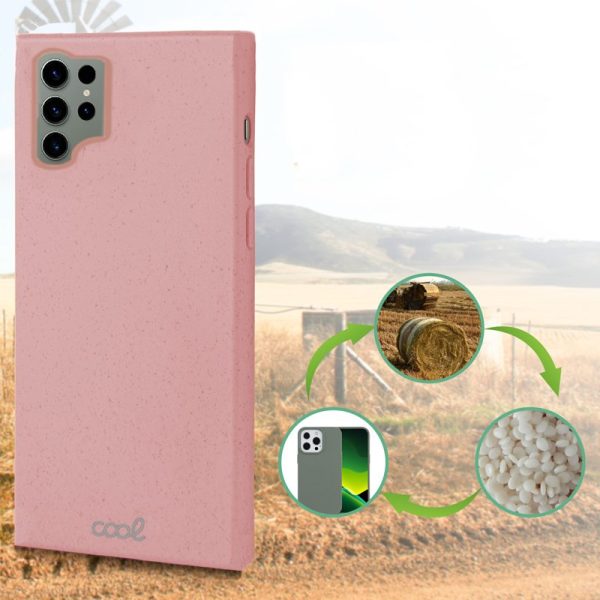 Carcasa COOL para Samsung S918 Galaxy S23 Ultra Eco Biodegradable Rosa - Image 4