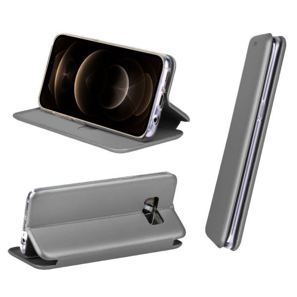 Funda COOL Flip Cover para iPhone 12 Pro Max Elegance Plata - Image 2