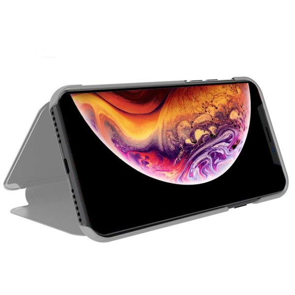 Funda COOL Flip Cover para iPhone XS Max Clear View Plata - Image 2