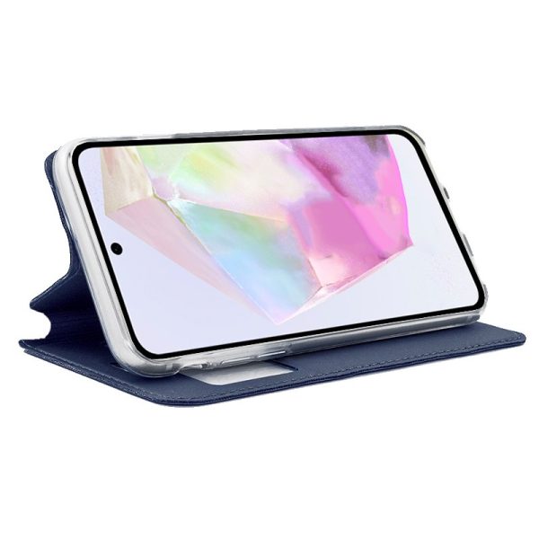 Funda COOL Flip Cover para Samsung A356 Galaxy A35 5G Liso Azul - Image 2